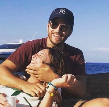 Rosanna Ranieri daughter Claudia and son-in-law Alessandro Roja in 2019.
